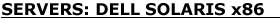 Servers: Dell Solaris x86